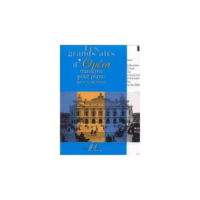LES GRANDS AIRS D'OPÉRA TRANSCRITS POUR PIANO Vol.1