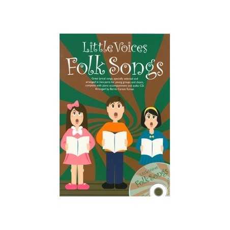 LITTLE VOICES FOLK SONGS (+CD)