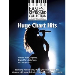 EASIEST KEYBOARD COLLECTION HUGE CHART HITS