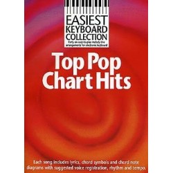EASIEST KEYBOARD COLLECTION TOP POP CHART HITS