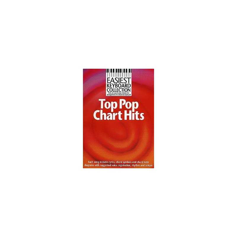 EASIEST KEYBOARD COLLECTION TOP POP CHART HITS