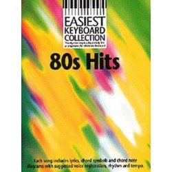 EASIEST KEYBOARD COLLECTION 80S HITS