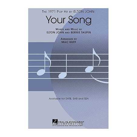 YOUR SONG (SATB)