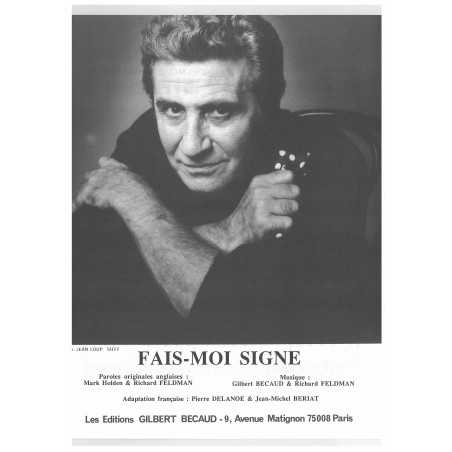 FAIS-MOI SIGNE