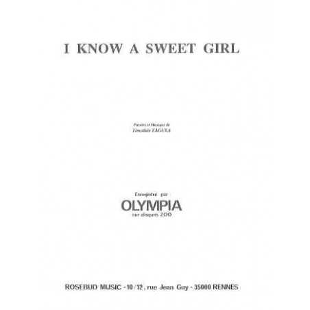 I KNOW A SWEET GIRL