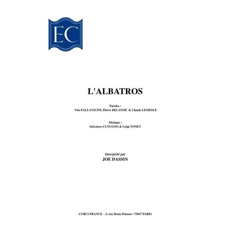 Partition L'ALBATROS Joe Dassin PDF