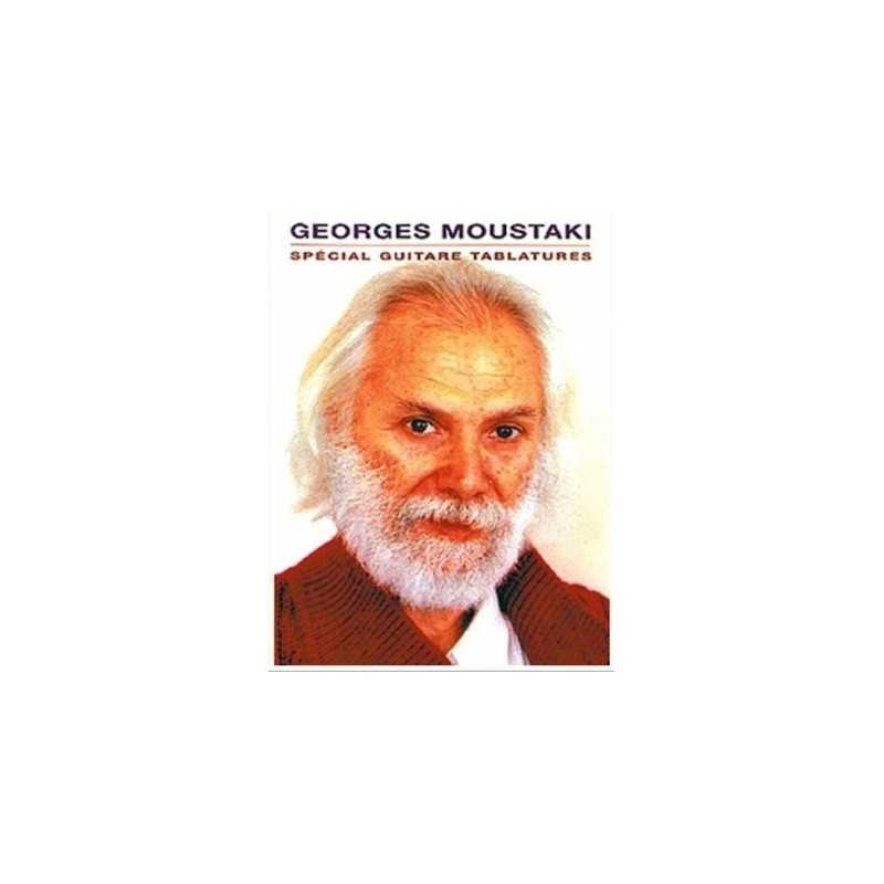 Sheet music GEORGES MOUSTAKI SPÉCIAL GUITARE TABLATURES