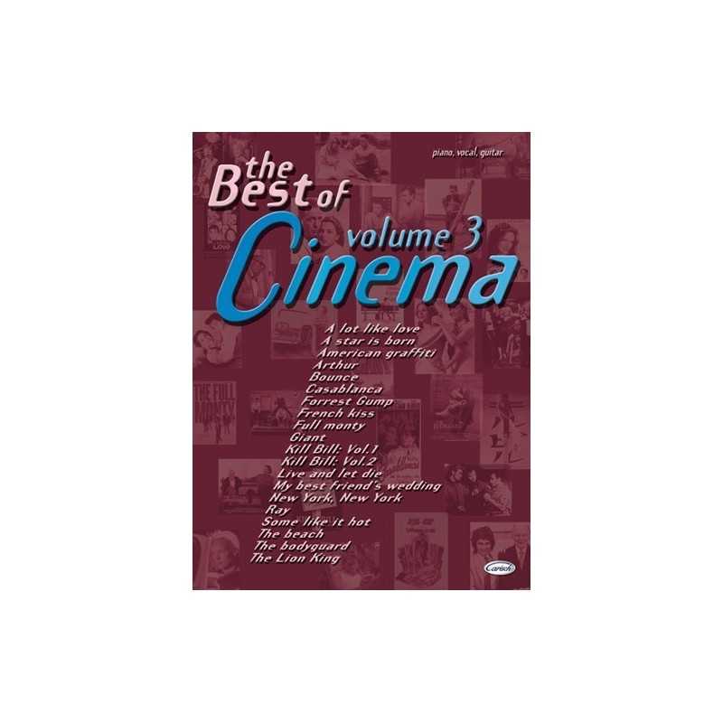 Sheet music THE BEST OF CINEMA VOLUME 3