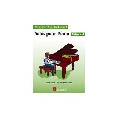 SOLOS POUR PIANO VOL.4 (+CD)
