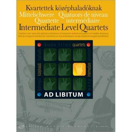 INTERMEDIATE LEVEL QUARTETS (QUATUORS DE NIVEAU INTERMÉDIAIRE)
