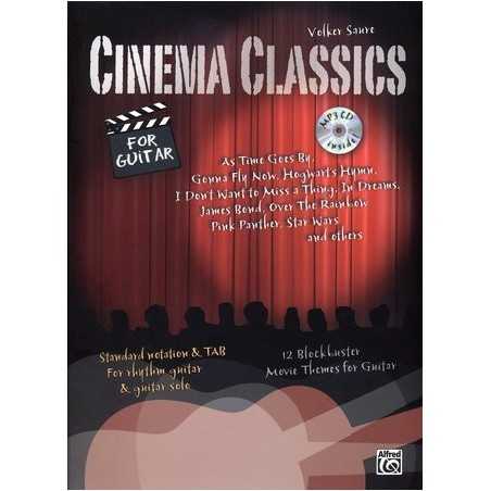 CINEMA CLASSICS FOR GUITAR (+CD)