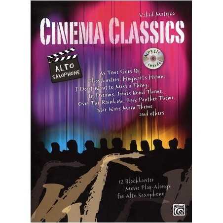CINEMA CLASSICS FOR ALTO SAXOPHONE (+CD)