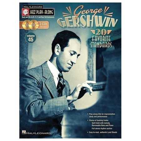 JAZZ PLAY ALONG VOL.45 - GEORGE GERSHWIN (+CD)