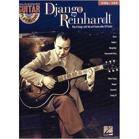 GUITAR PLAY ALONG VOL.144 - DJANGO REINHARDT (TAB+CD)