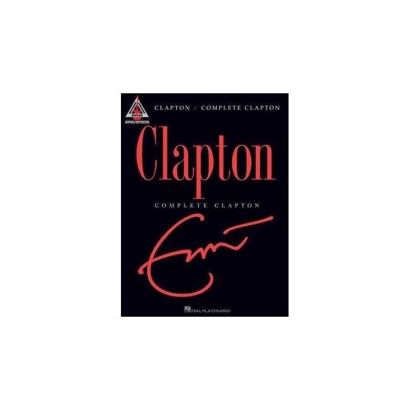 COMPLETE CLAPTON GUITAR RECORDED (TAB)