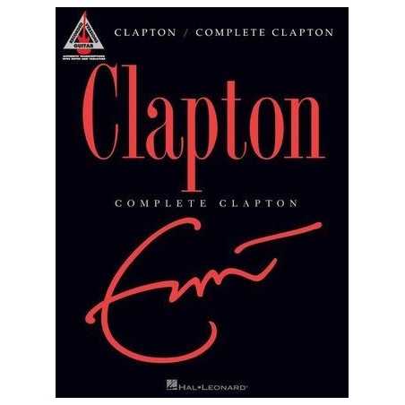 COMPLETE CLAPTON - GUITAR RECORDED (TAB)