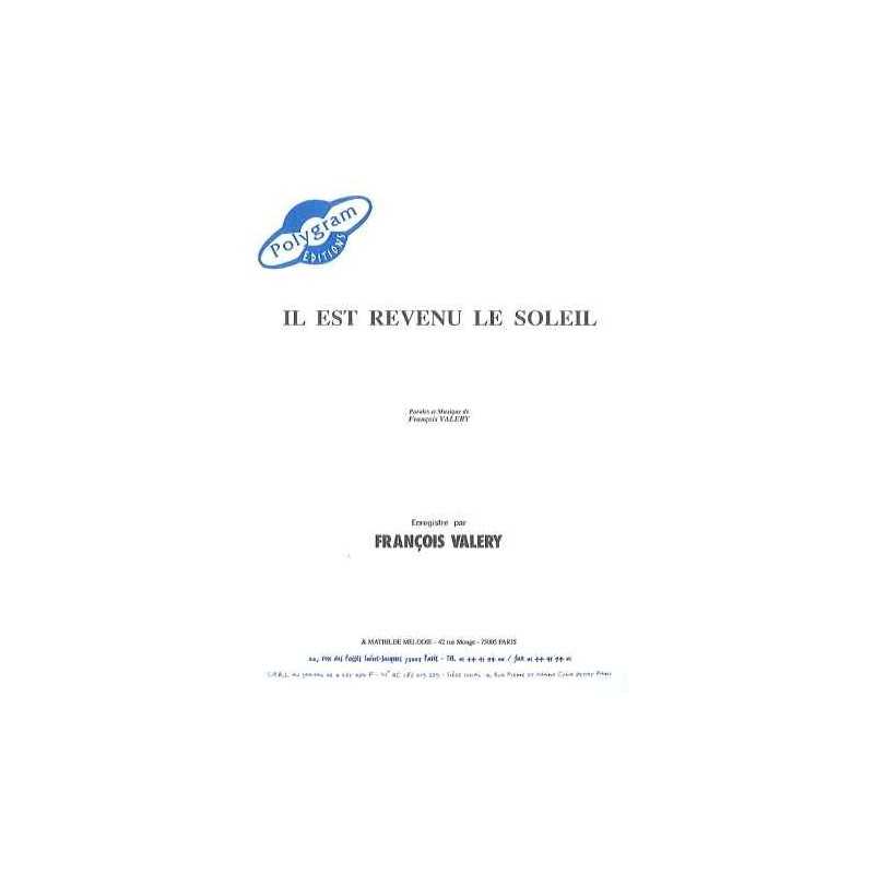 IL EST REVENU LE SOLEIL