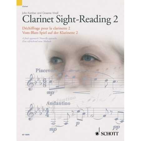 CLARINET SIGHT-READING (DÉCHIFFRAGE POUR CLARINETTE) VOL.2