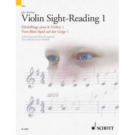 VIOLIN SIGHT-READING (DÉCHIFFRAGE POUR VIOLON) VOL.1