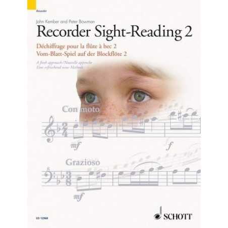 RECORDER SIGHT-READING (DÉCHIFFRAGE POUR FLÛTE À BEC) VOL.2