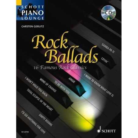 ROCK BALLADS VOL.1 (+CD) - PIANO