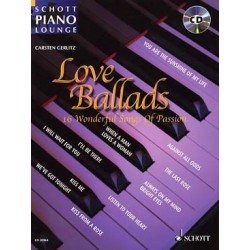 LOVE BALLADS (+CD) - PIANO