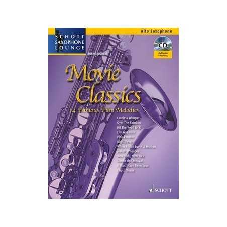 MOVIE CLASSICS (+CD) - SAXOPHONE ALTO