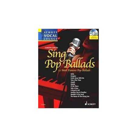 SING POP BALLADS (+CD) - VOCAL