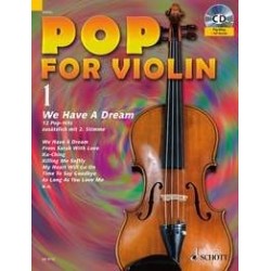 POP FOR VIOLIN VOL.1 (+CD)