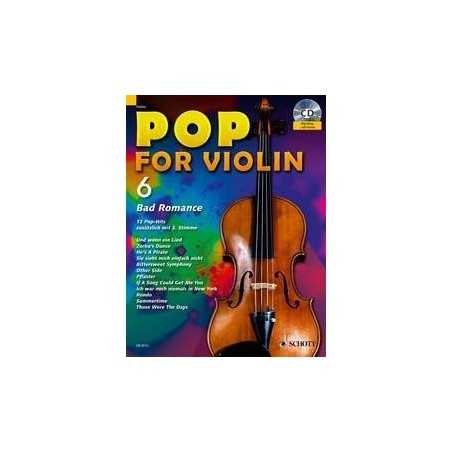 POP FOR VIOLIN VOL.6 (+CD)