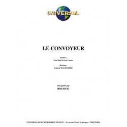 LE CONVOYEUR Bourvil sheet music
