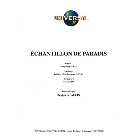 ÉCHANTILLON DE PARADIS