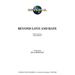 BEYOND LOVE AND HATE