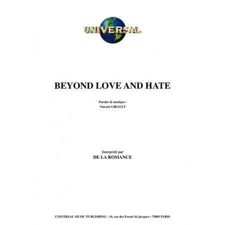 BEYOND LOVE AND HATE 