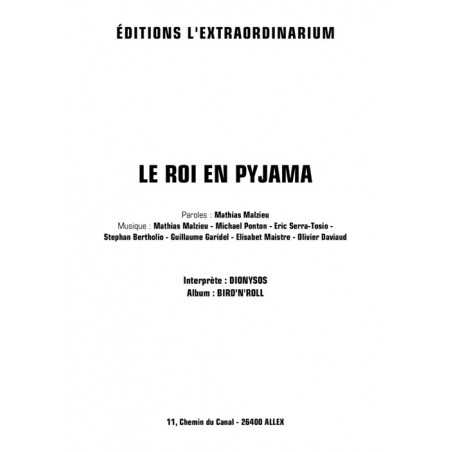 LE ROI EN PYJAMA