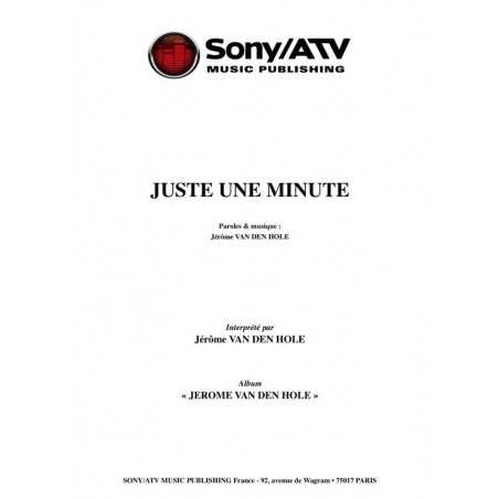 JUSTE UNE MINUTE