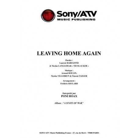 LEAVING HOME AGAIN