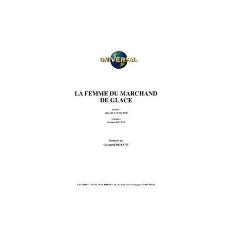 LA FEMME DU MARCHAND DE GLACE