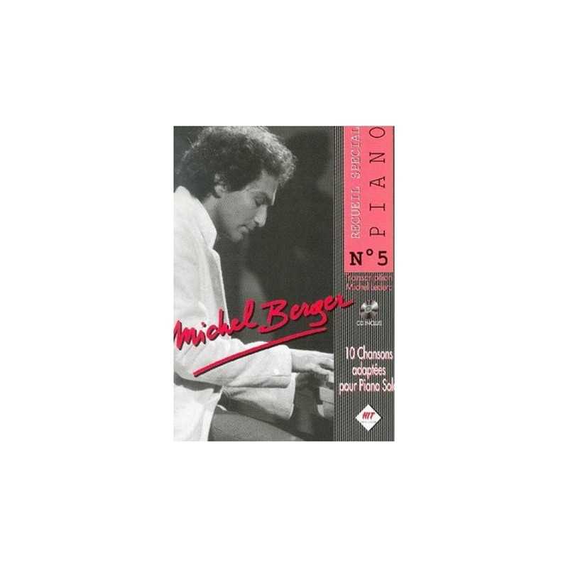 Partition SPECIAL PIANO N°5 MICHEL BERGER (+CD)