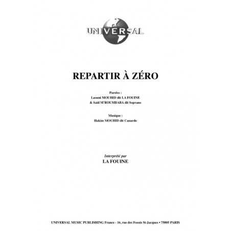 REPARTIR À ZÉRO
