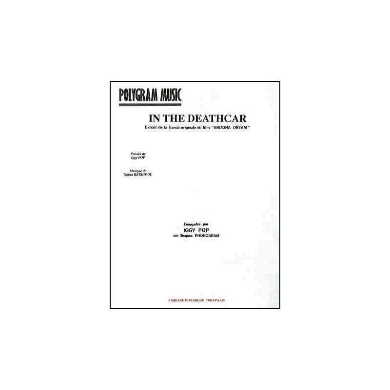 IN THE DEATHCAR IGGY POP
Goran BREGOVIC Soundtrack sheetmusic OST