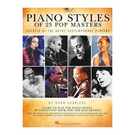 PIANO STYLES OF 23 POP MASTERS