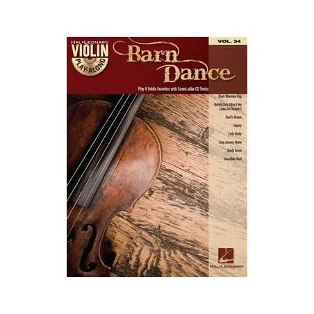 VIOLIN PLAY-ALONG VOL.34 - BARN DANCE (+CD)