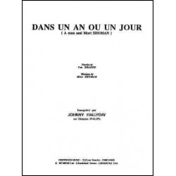 DANS UN AN OU UN JOUR