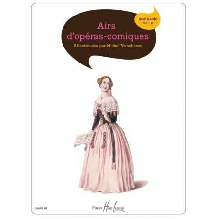 AIRS D'OPÉRAS COMIQUES VOL.B (SOPRANO ET PIANO)