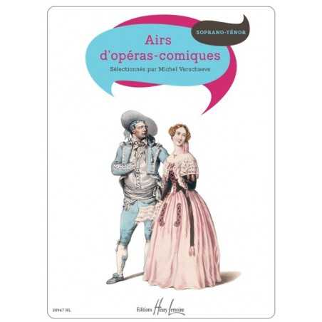 AIRS D'OPÉRAS COMIQUES VOL.A (SOPRANO, TÉNOR ET PIANO)