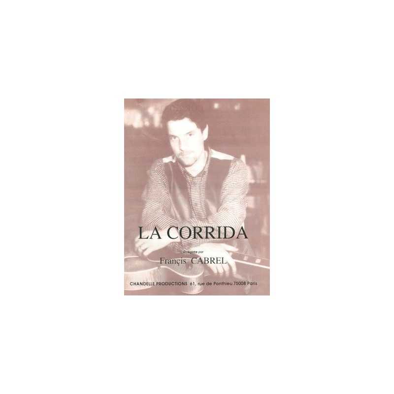 LA CORRIDA Francis CABREL partition