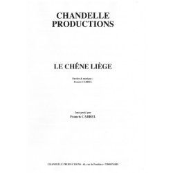 LE CHÊNE LIÈGE Francis CABREL partition