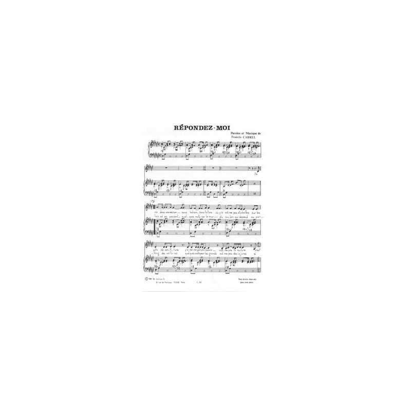 RÉPONDEZ-MOI