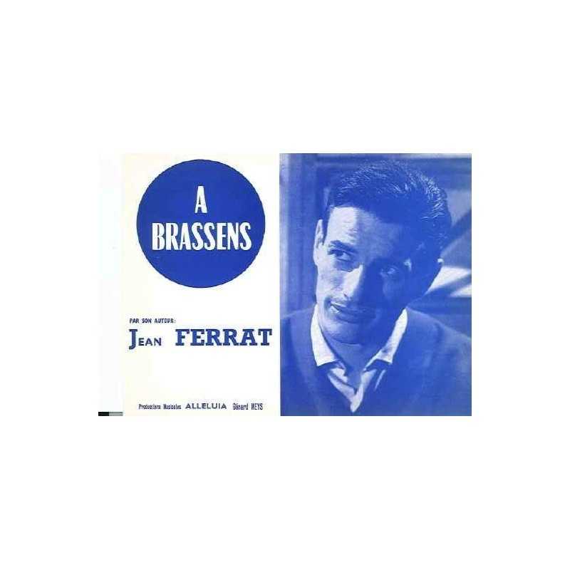 Jean FERRAT sheet music A BRASSENS